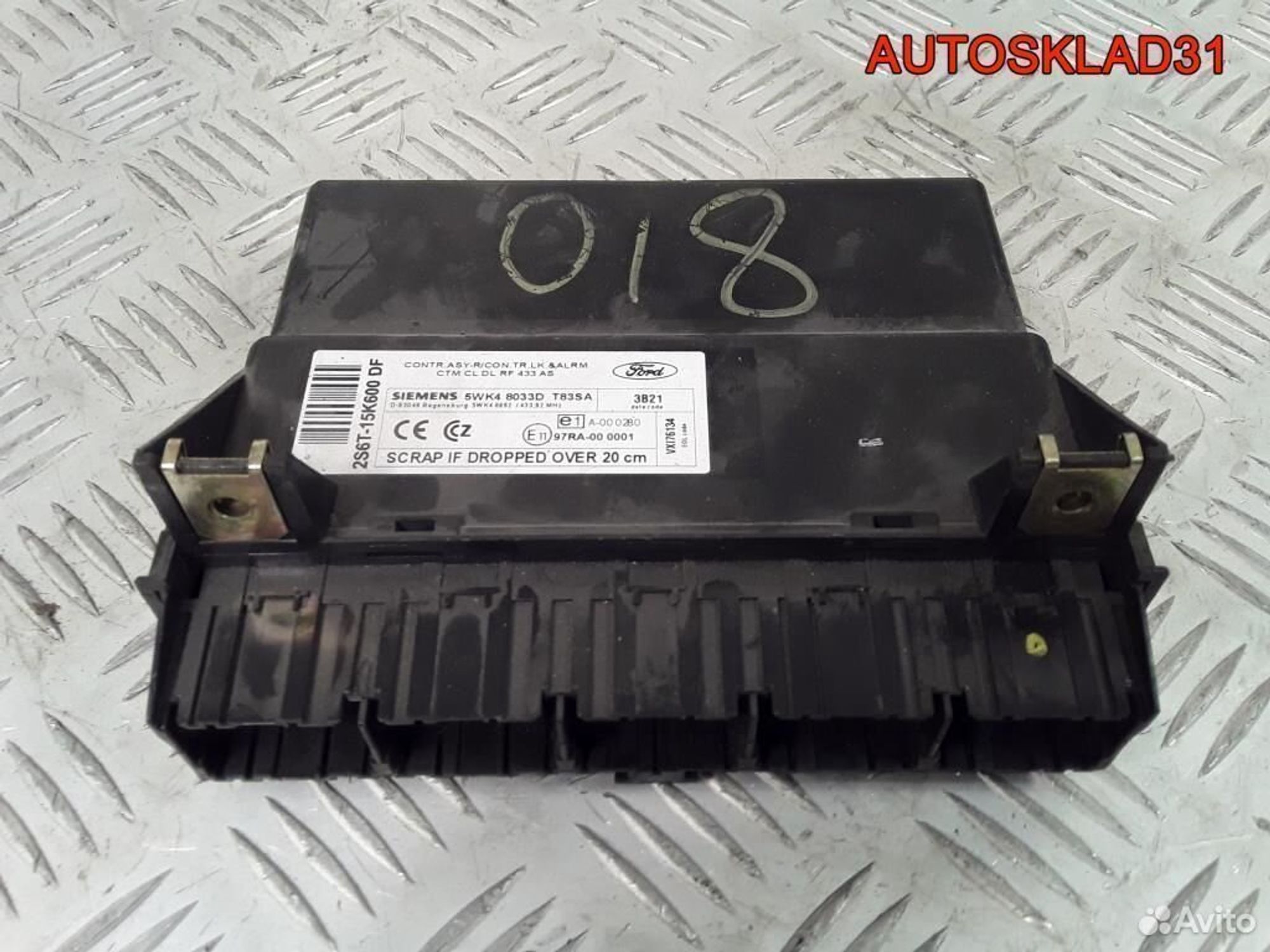 Блок комфорта Ford Fusion 2S6T15R600DF - АвтоСклад31.рф - авторазборка контрактные б/у запчасти в г. Белгород Блок комфорта Ford Fusion 2S6T15R600DF - АвтоСклад31.рф - авторазборка контрактные б/у запчасти в г. Белгород