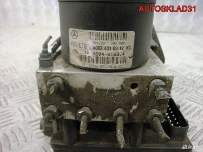 Блок абс ABS Mercedes Benz W210 А0034310312 - АвтоСклад31.рф - авторазборка контрактные б/у запчасти в г. Белгород