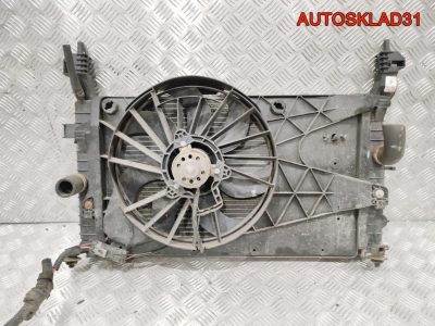 Радиатор основной с вентилятором охлаждения Opel Meriva A 1,6 Z16XEP Бензин - АвтоСклад31.рф - авторазборка контрактные б/у запчасти в г. Белгород