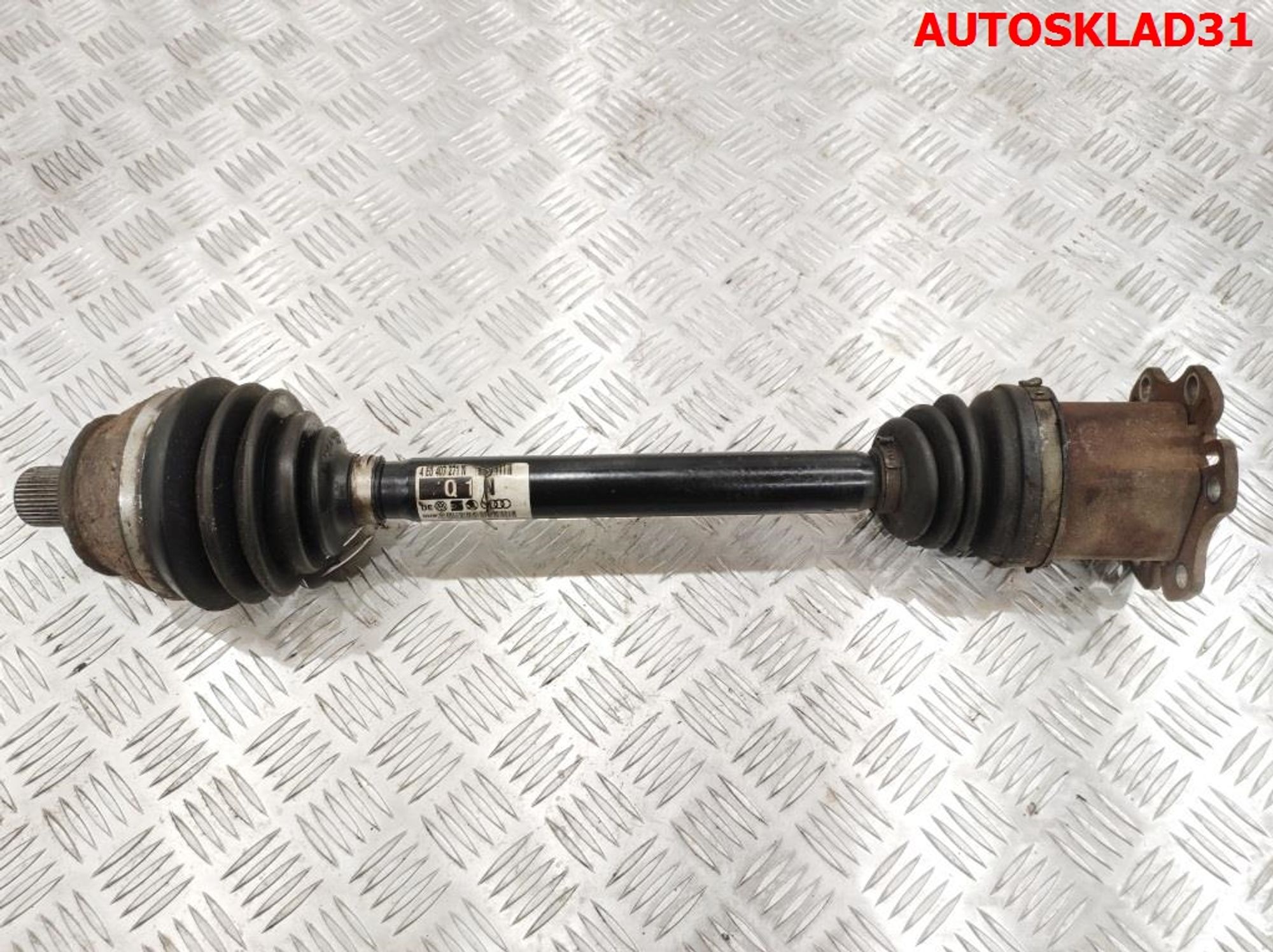 Полуось передняя левая Audi A8 D3 4,0 Дизель 4E0407271N - АвтоСклад31.рф - авторазборка контрактные б/у запчасти в г. Белгород Полуось передняя левая Audi A8 D3 4,0 Дизель 4E0407271N - АвтоСклад31.рф - авторазборка контрактные б/у запчасти в г. Белгород