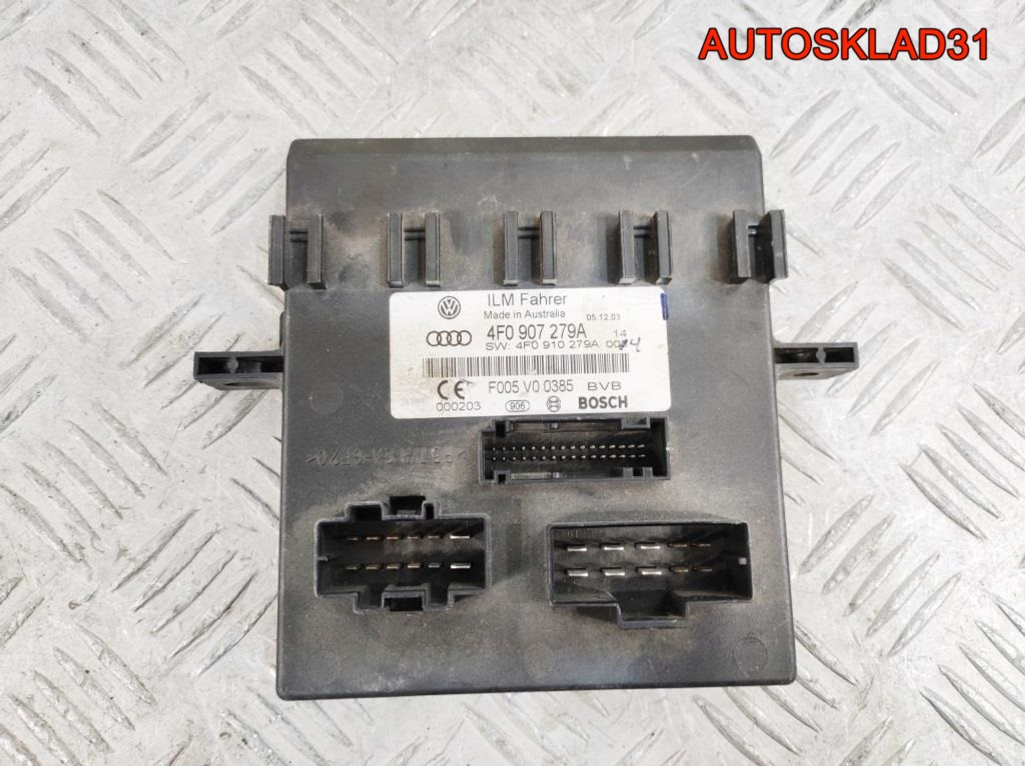 Блок бортовой сети Audi A6 C6 4F0907279A - АвтоСклад31.рф - авторазборка контрактные б/у запчасти в г. Белгород Блок бортовой сети Audi A6 C6 4F0907279A - АвтоСклад31.рф - авторазборка контрактные б/у запчасти в г. Белгород
