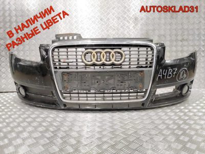 Бампер передний Audi A4 B7 8E0807437AG - АвтоСклад31.рф - авторазборка контрактные б/у запчасти в г. Белгород