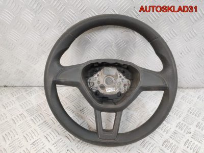 Рулевое колесо Skoda Fabia 3  6V0419091G1QB - АвтоСклад31.рф - авторазборка контрактные б/у запчасти в г. Белгород
