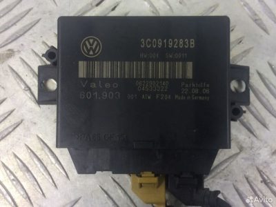 Блок парктроников VW Passat B6 3C0919283B - АвтоСклад31.рф - авторазборка контрактные б/у запчасти в г. Белгород