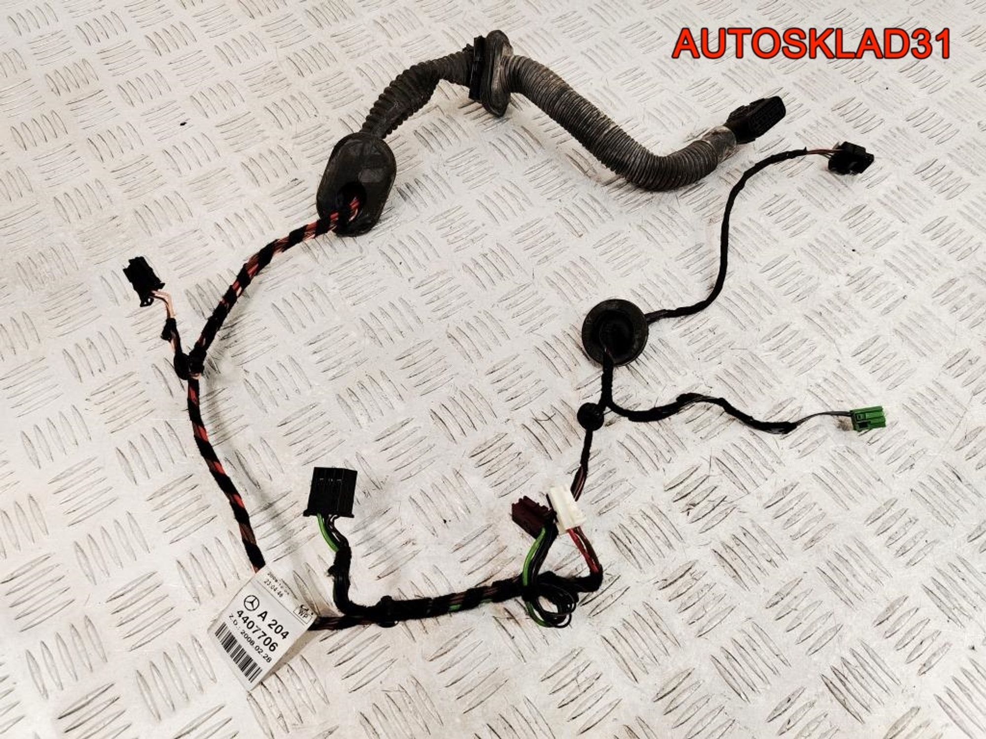 Проводка двери правой задней Mercedes Benz GLK X204 A204407706 - АвтоСклад31.рф - авторазборка контрактные б/у запчасти в г. Белгород Проводка двери правой задней Mercedes Benz GLK X204 A204407706 - АвтоСклад31.рф - авторазборка контрактные б/у запчасти в г. Белгород