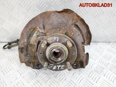 Кулак поворотный передний левый в сборе Hyundai Getz 517151C110 - АвтоСклад31.рф - авторазборка контрактные б/у запчасти в г. Белгород