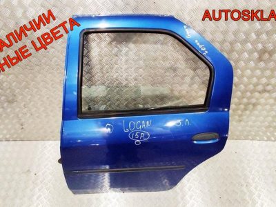 Дверь задняя левая в сборе Renault Logan 821017311R Седан - АвтоСклад31.рф - авторазборка контрактные б/у запчасти в г. Белгород