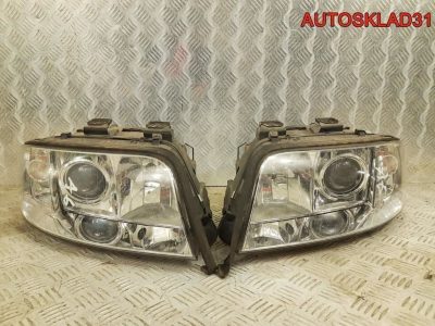 Фара Audi A6 C5 Рестайлинг Цена за ОДНУ фару - АвтоСклад31.рф - авторазборка контрактные б/у запчасти в г. Белгород