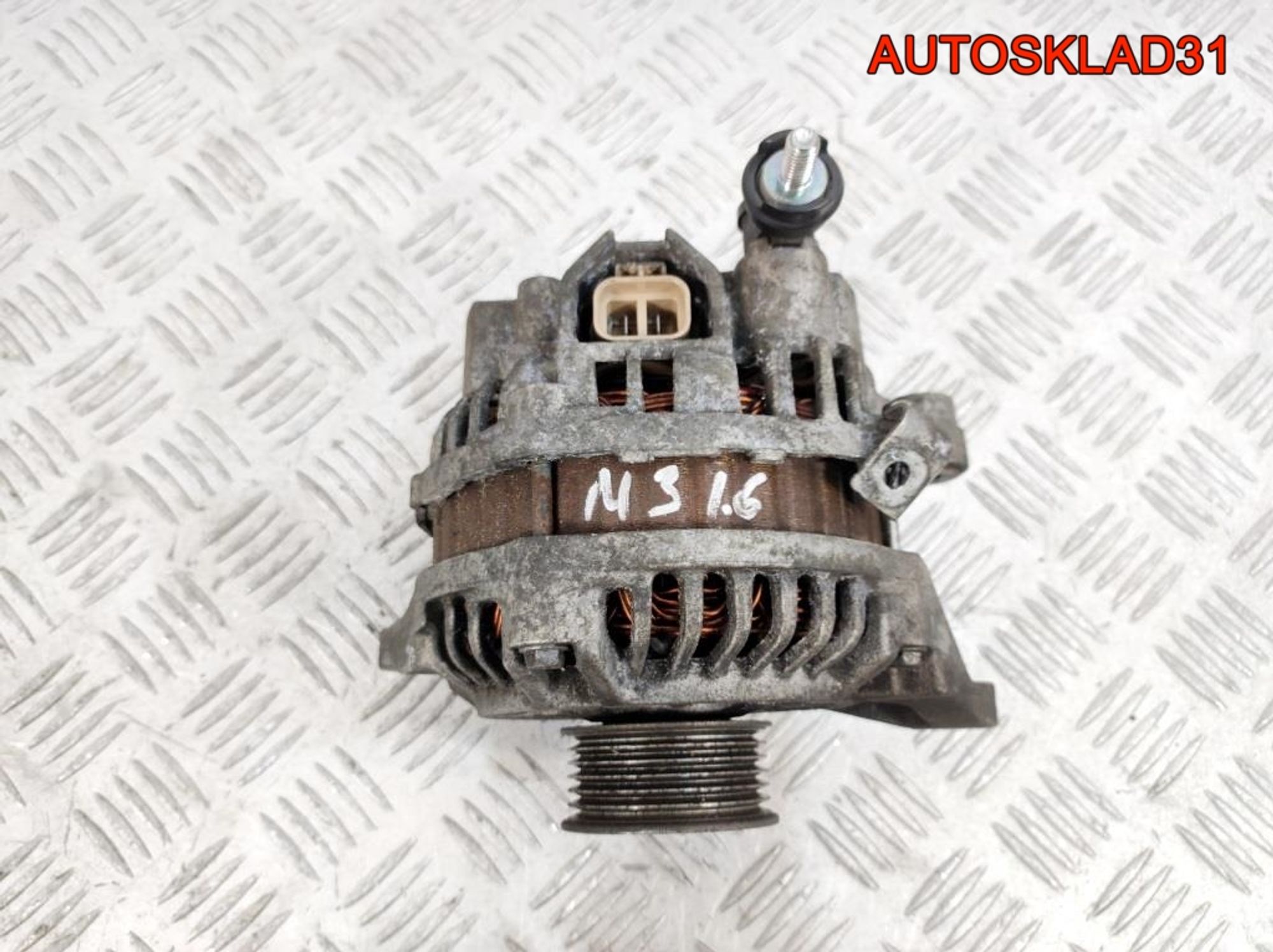 Генератор 80A Mazda 3 BK 1,6 Бензин A2TC0091 - АвтоСклад31.рф - авторазборка контрактные б/у запчасти в г. Белгород Генератор 80A Mazda 3 BK 1,6 Бензин A2TC0091 - АвтоСклад31.рф - авторазборка контрактные б/у запчасти в г. Белгород