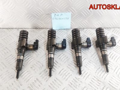Форсунка дизельная VW Passat B6 2.0 BKP 03G130073S Цена за ОДНУ форсунку - АвтоСклад31.рф - авторазборка контрактные б/у запчасти в г. Белгород
