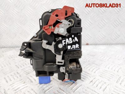 Замок двери передней правой Skoda Fabia 2 3B1837016CE - АвтоСклад31.рф - авторазборка контрактные б/у запчасти в г. Белгород