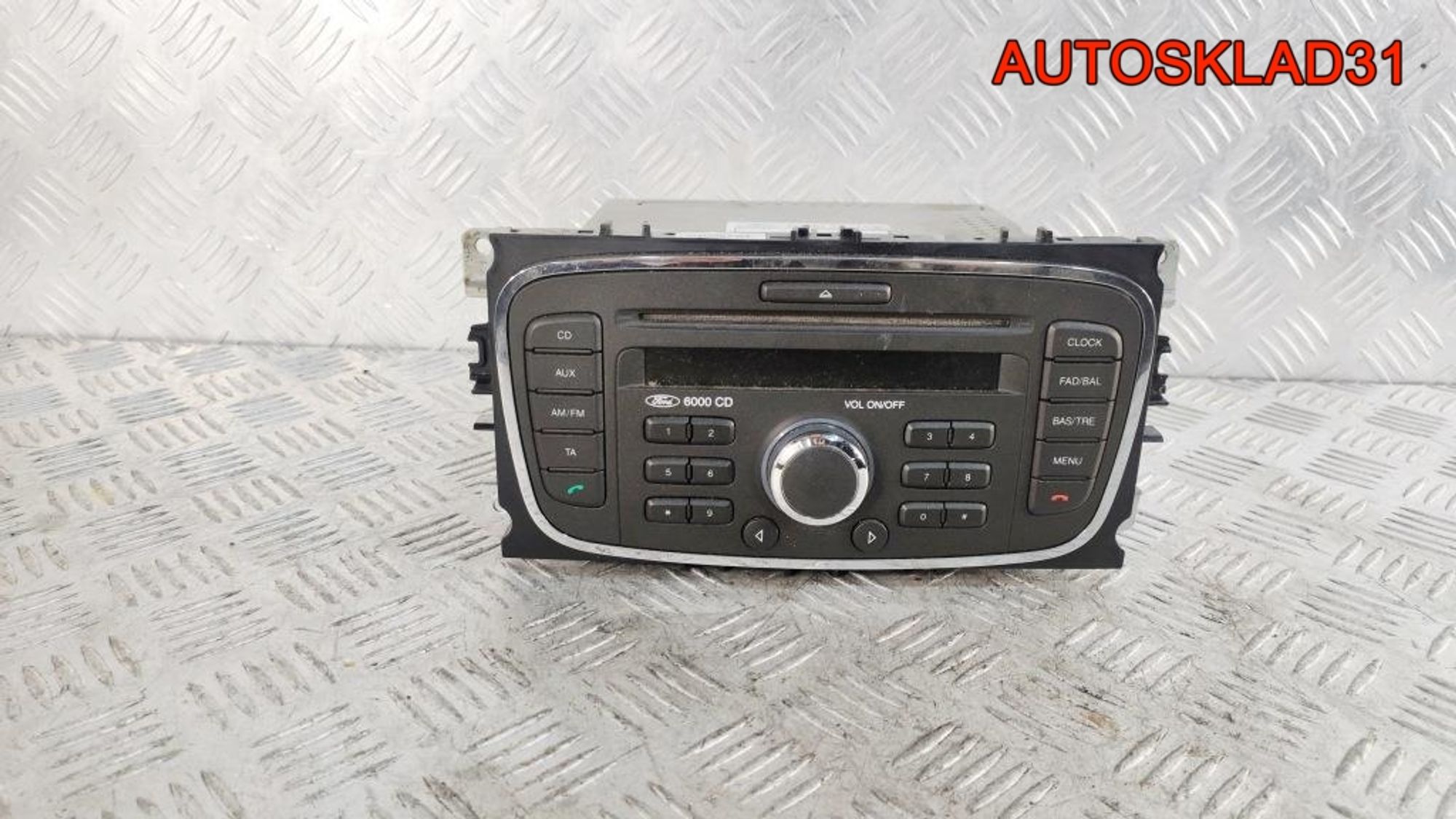 Магнитола 6000CD Ford Focus 2 7M5T18C815BC - АвтоСклад31.рф - авторазборка контрактные б/у запчасти в г. Белгород Магнитола 6000CD Ford Focus 2 7M5T18C815BC - АвтоСклад31.рф - авторазборка контрактные б/у запчасти в г. Белгород