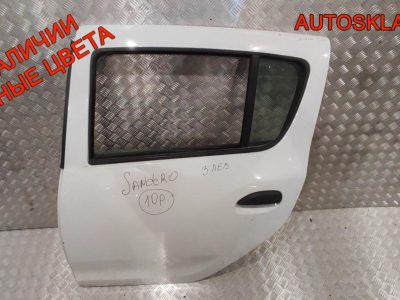 Дверь задняя левая в сборе Renault Sandero 2 821017625R - АвтоСклад31.рф - авторазборка контрактные б/у запчасти в г. Белгород