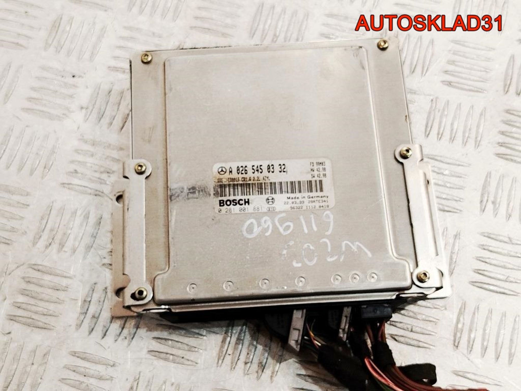 Блок ЭБУ Mercedes Benz W202 2,2 611.960 Дизель A0265450332 - АвтоСклад31.рф - авторазборка контрактные б/у запчасти в г. Белгород Блок ЭБУ Mercedes Benz W202 2,2 611.960 Дизель A0265450332 - АвтоСклад31.рф - авторазборка контрактные б/у запчасти в г. Белгород