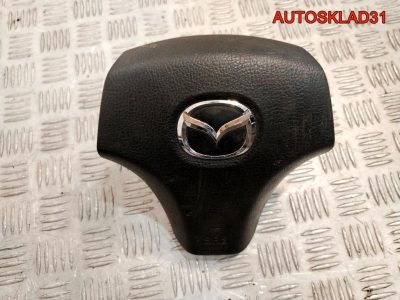 Подушка безопасности в руль Mazda 6 GG Дорест GJ6A57K00C02 - АвтоСклад31.рф - авторазборка контрактные б/у запчасти в г. Белгород