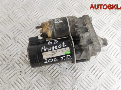 Стартер Peugeot 206 1,4 Дизель D6RA110 - АвтоСклад31.рф - авторазборка контрактные б/у запчасти в г. Белгород