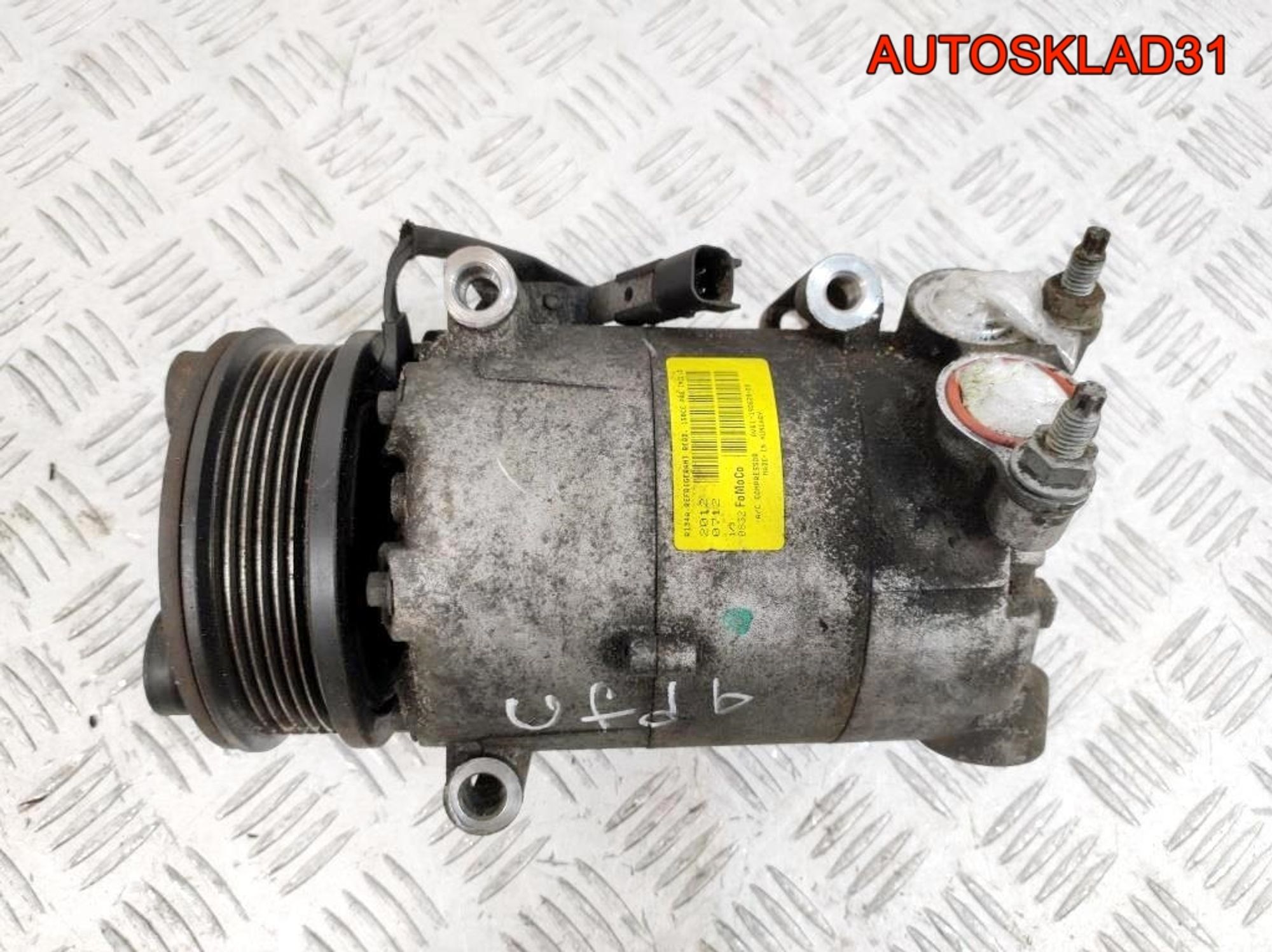 Компрессор кондиционера Ford Focus 3 2,0 UFDB DV6119D629DB - АвтоСклад31.рф - авторазборка контрактные б/у запчасти в г. Белгород Компрессор кондиционера Ford Focus 3 2,0 UFDB DV6119D629DB - АвтоСклад31.рф - авторазборка контрактные б/у запчасти в г. Белгород