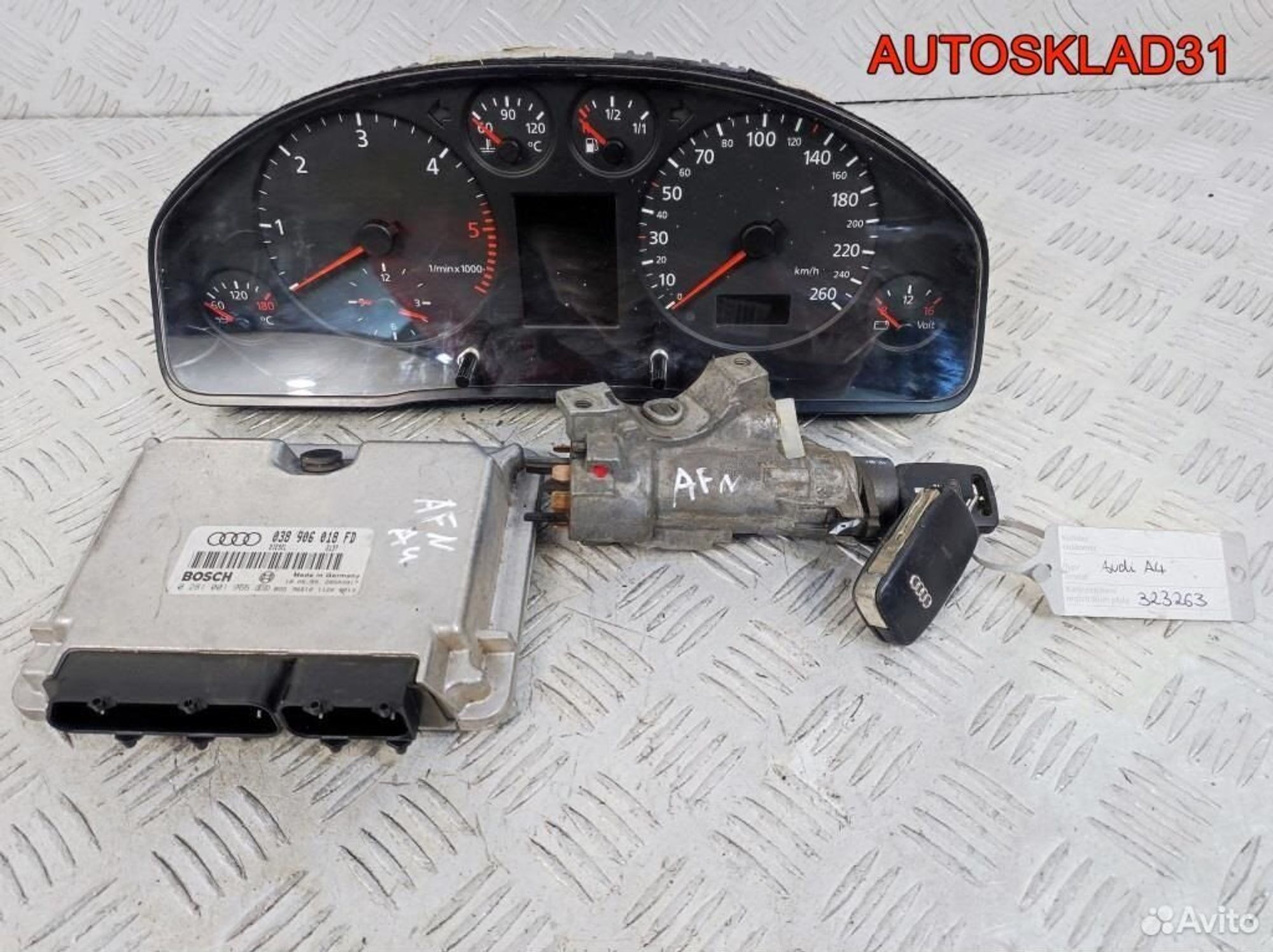Панель приборов комплект Audi A4 B5 AFN 8D0919881H - АвтоСклад31.рф - авторазборка контрактные б/у запчасти в г. Белгород Панель приборов комплект Audi A4 B5 AFN 8D0919881H - АвтоСклад31.рф - авторазборка контрактные б/у запчасти в г. Белгород