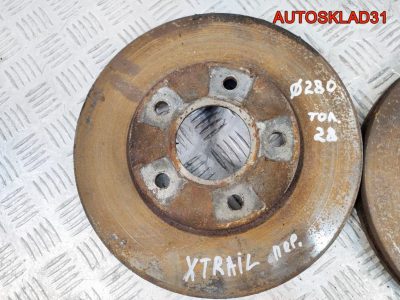 Диск тормозной передний Nissan X-Trail T30 402068H300 - АвтоСклад31.рф - авторазборка контрактные б/у запчасти в г. Белгород