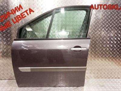 Дверь передняя левая Голая Renault Scenic 2 801015506R - АвтоСклад31.рф - авторазборка контрактные б/у запчасти в г. Белгород