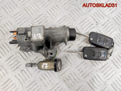 Комплект замок зажигания и личинки с ключом VW Golf 4 4B0905851C - АвтоСклад31.рф - авторазборка контрактные б/у запчасти в г. Белгород