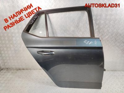 Дверь задняя правая Skoda Fabia 3 6V6833052 - АвтоСклад31.рф - авторазборка контрактные б/у запчасти в г. Белгород