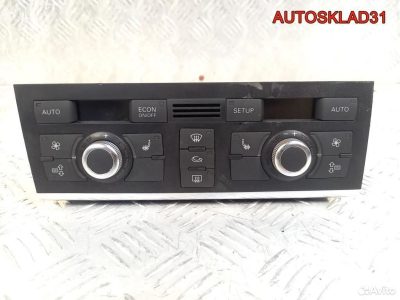Блок управления климата Audi A6 C6 4F1820043AC - АвтоСклад31.рф - авторазборка контрактные б/у запчасти в г. Белгород