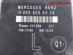 Блок комфорта Mercedes Benz W203 A2038206526 - АвтоСклад31.рф - авторазборка контрактные б/у запчасти в г. Белгород