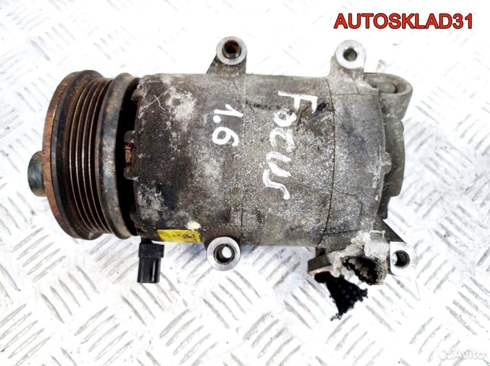 Компрессор кондиционера Ford Focus 2 3M5H19D629PF - АвтоСклад31.рф - авторазборка контрактные б/у запчасти в г. Белгород Компрессор кондиционера Ford Focus 2 3M5H19D629PF - АвтоСклад31.рф - авторазборка контрактные б/у запчасти в г. Белгород