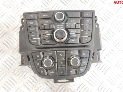 Магнитола и Блок климат контроля Opel Astra J 13360109 - АвтоСклад31.рф - авторазборка контрактные б/у запчасти в г. Белгород