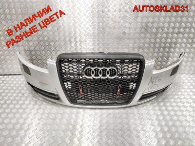 Бампер передний Audi A6 C6 4F 4F0807437E - АвтоСклад31.рф - авторазборка контрактные б/у запчасти в г. Белгород