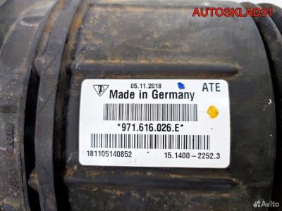 Пневмобаллон задний правый Porsche Panamera 2 - АвтоСклад31.рф - авторазборка контрактные б/у запчасти в г. Белгород