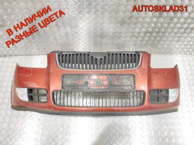 Бампер передний Skoda Fabia 2 5J0807221 - АвтоСклад31.рф - авторазборка контрактные б/у запчасти в г. Белгород