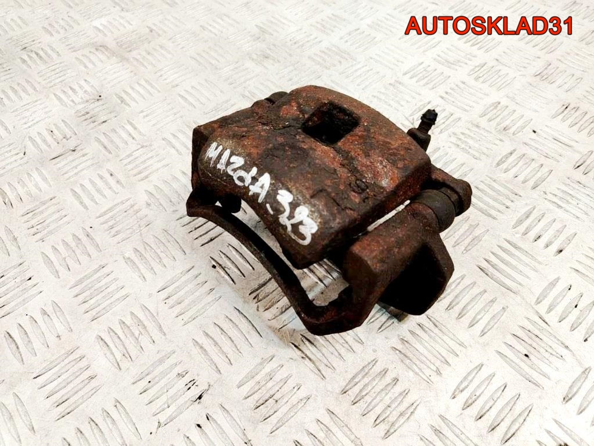 Суппорт тормозной передний левый Mazda 323 BJ B2ZC3399Z - АвтоСклад31.рф - авторазборка контрактные б/у запчасти в г. Белгород Суппорт тормозной передний левый Mazda 323 BJ B2ZC3399Z - АвтоСклад31.рф - авторазборка контрактные б/у запчасти в г. Белгород
