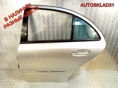 Дверь задняя левая седан Мерседес В211 A2117300105 - АвтоСклад31.рф - авторазборка контрактные б/у запчасти в г. Белгород