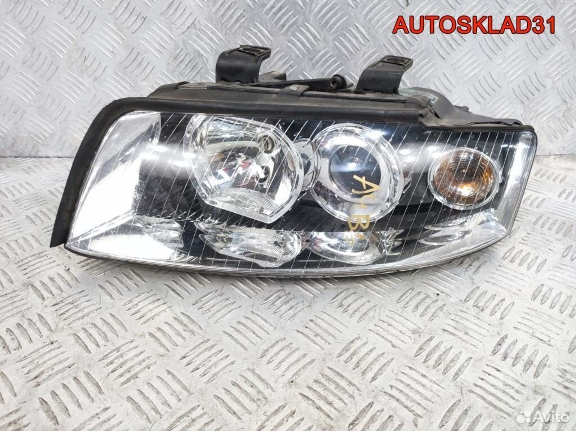 Фара левая Audi A4 B6 8E0941903F - АвтоСклад31.рф - авторазборка контрактные б/у запчасти в г. Белгород Фара левая Audi A4 B6 8E0941903F - АвтоСклад31.рф - авторазборка контрактные б/у запчасти в г. Белгород