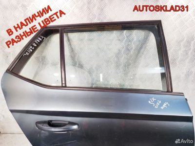 Дверь задняя правая Skoda Fabia 3 6V6833052 - АвтоСклад31.рф - авторазборка контрактные б/у запчасти в г. Белгород