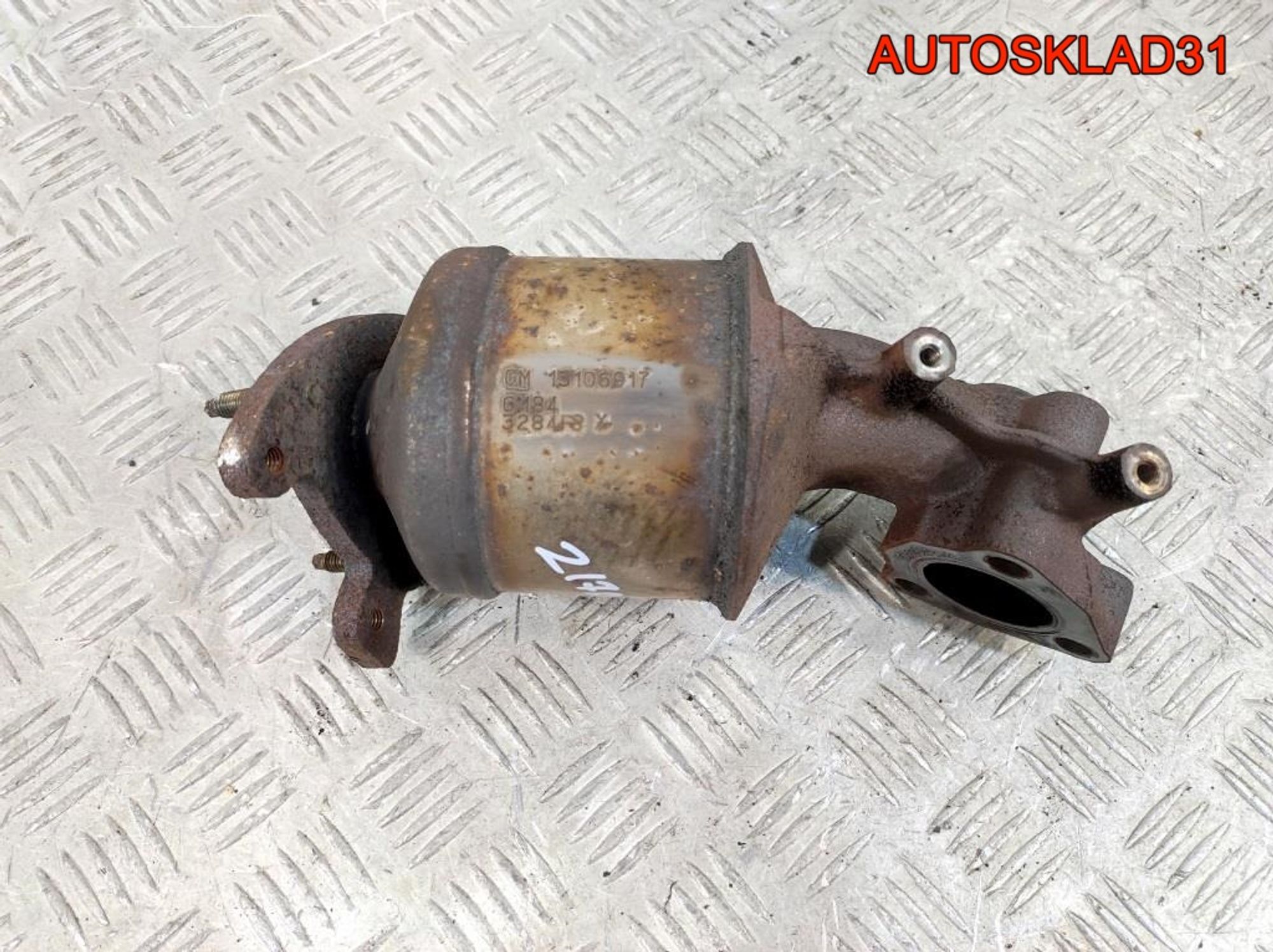 Катализатор Opel Astra H 1,7 Z17DTH Дизель 13106917 - АвтоСклад31.рф - авторазборка контрактные б/у запчасти в г. Белгород Катализатор Opel Astra H 1,7 Z17DTH Дизель 13106917 - АвтоСклад31.рф - авторазборка контрактные б/у запчасти в г. Белгород