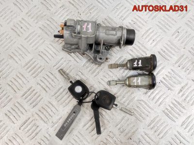 Комплект замок зажигания и личинки с ключом VW Passat B5 4B0905851C - АвтоСклад31.рф - авторазборка контрактные б/у запчасти в г. Белгород