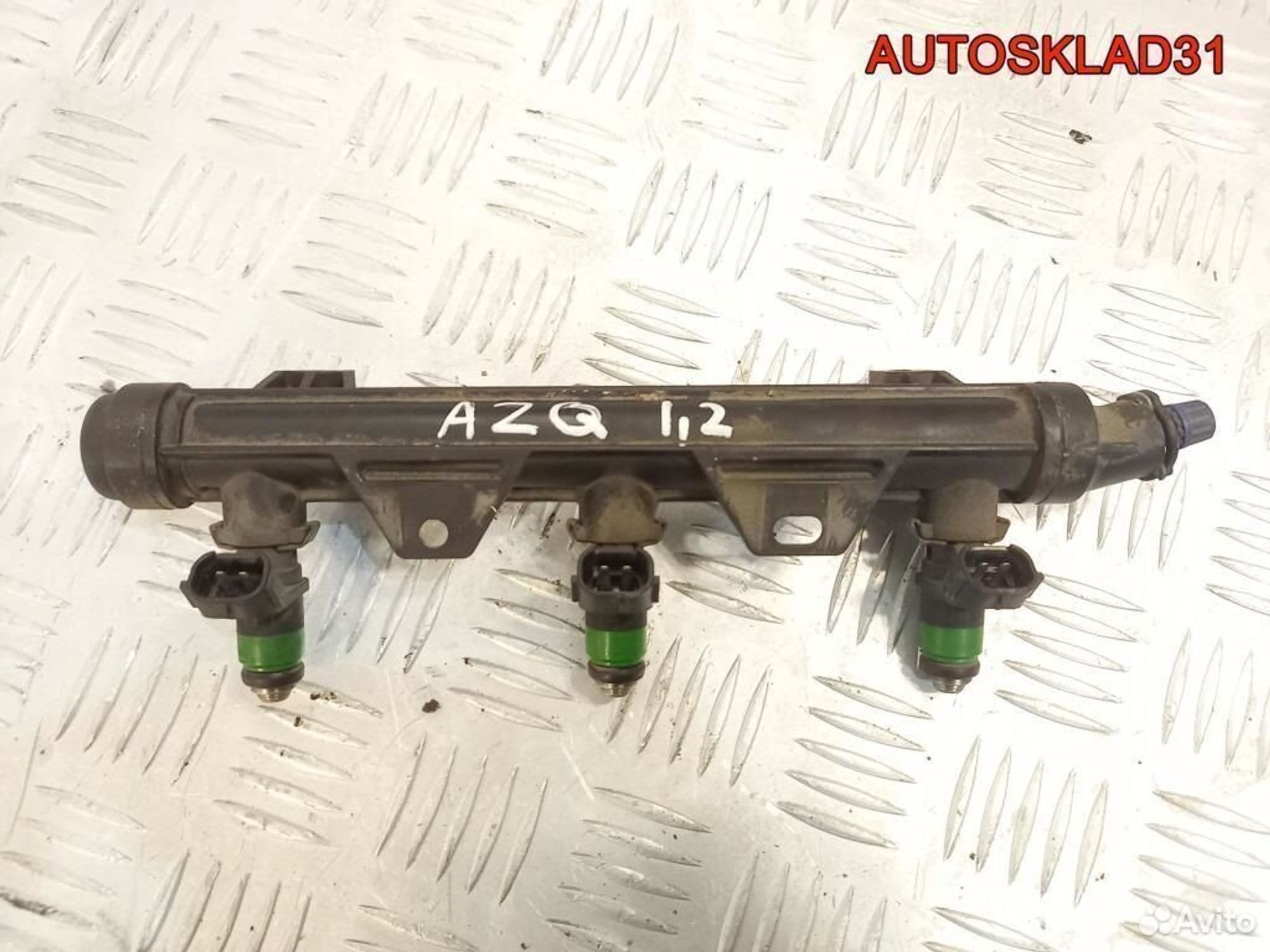 Форсунка инжекторная VW Polo 1.2 AZQ 03E906031 - АвтоСклад31.рф - авторазборка контрактные б/у запчасти в г. Белгород Форсунка инжекторная VW Polo 1.2 AZQ 03E906031 - АвтоСклад31.рф - авторазборка контрактные б/у запчасти в г. Белгород