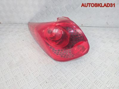 Фонарь задний левый Peugeot 207 6350CT Универсал - АвтоСклад31.рф - авторазборка контрактные б/у запчасти в г. Белгород