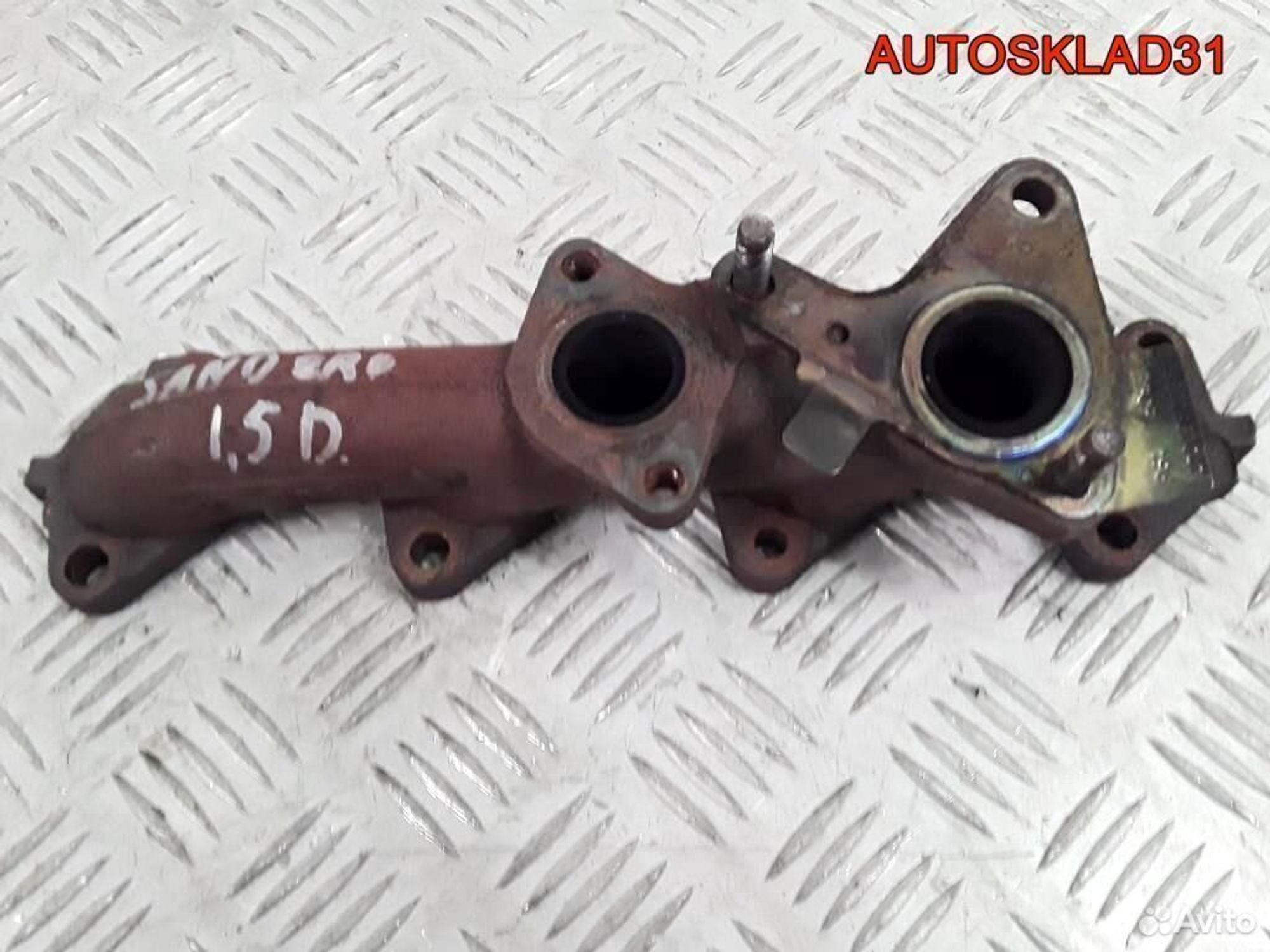 Коллектор выпускной Renault Kangoo K9K 8200468141 - АвтоСклад31.рф - авторазборка контрактные б/у запчасти в г. Белгород Коллектор выпускной Renault Kangoo K9K 8200468141 - АвтоСклад31.рф - авторазборка контрактные б/у запчасти в г. Белгород