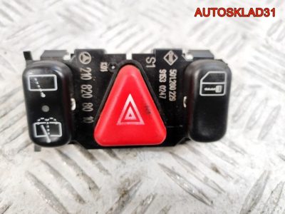 Кнопка аварийной сигнализации Mercedes Benz W210 - АвтоСклад31.рф - авторазборка контрактные б/у запчасти в г. Белгород