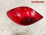 Фонарь задний левый Peugeot 207 9649986680 Хетчбэк - АвтоСклад31.рф - авторазборка контрактные б/у запчасти в г. Белгород