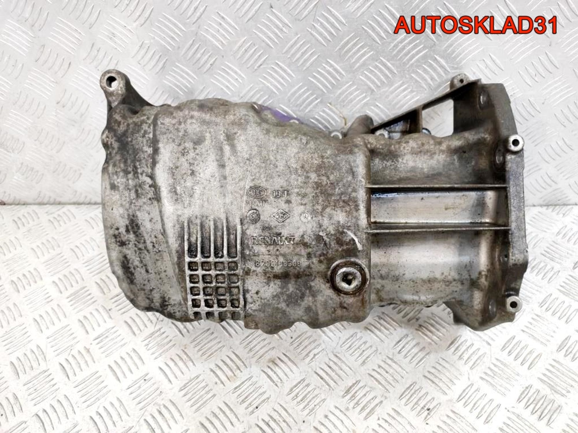 Поддон двигателя Renault Megane 2 1,5 K9K Дизель 8200188389 - АвтоСклад31.рф - авторазборка контрактные б/у запчасти в г. Белгород Поддон двигателя Renault Megane 2 1,5 K9K Дизель 8200188389 - АвтоСклад31.рф - авторазборка контрактные б/у запчасти в г. Белгород