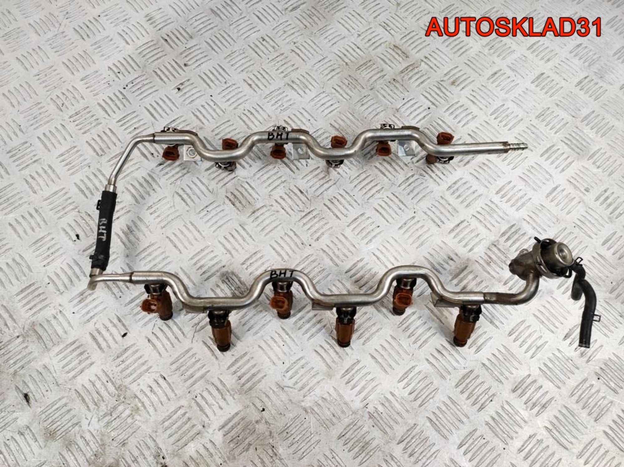 Форсунка топливная Audi A8 D3 6.0 BHT Бензин 07C906031C - АвтоСклад31.рф - авторазборка контрактные б/у запчасти в г. Белгород Форсунка топливная Audi A8 D3 6.0 BHT Бензин 07C906031C - АвтоСклад31.рф - авторазборка контрактные б/у запчасти в г. Белгород