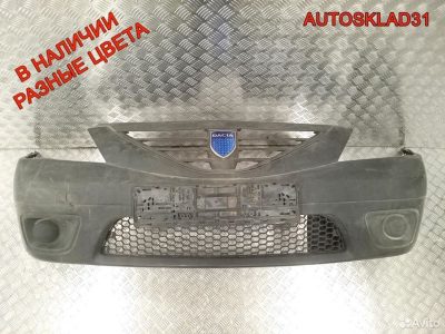 Бампер передний Renault Logan 6001549312 - АвтоСклад31.рф - авторазборка контрактные б/у запчасти в г. Белгород