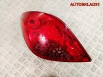 Фонарь задний левый Peugeot 207 9649986680 Хетчбэк - АвтоСклад31.рф - авторазборка контрактные б/у запчасти в г. Белгород