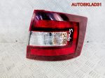 Фонарь задний правый Skoda Rapid 5JJ945096A - АвтоСклад31.рф - авторазборка контрактные б/у запчасти в г. Белгород