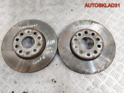 Диск тормозной передний комплект VW Golf 6 1K0615301T - АвтоСклад31.рф - авторазборка контрактные б/у запчасти в г. Белгород